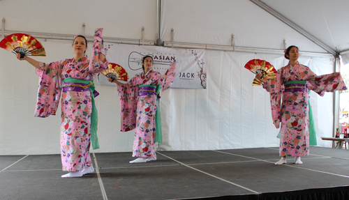 Sho-Jo-Ji Japanese Dancers at the 2025 Cleveland Asian Festival