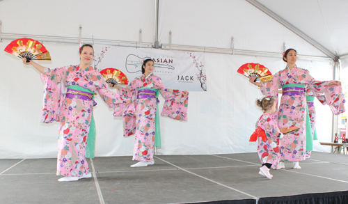 Sho-Jo-Ji Japanese Dancers at the 2025 Cleveland Asian Festival