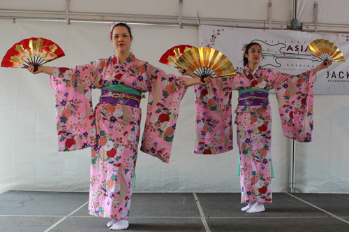 Sho-Jo-Ji Japanese Dancers at the 2025 Cleveland Asian Festival