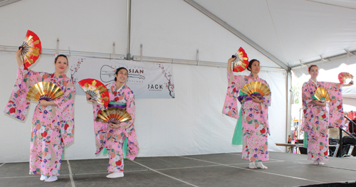 Sho-Jo-Ji Japanese Dancers at the 2025 Cleveland Asian Festival