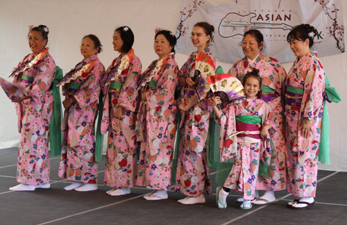 Sho-Jo-Ji Japanese Dancers at the 2025 Cleveland Asian Festival