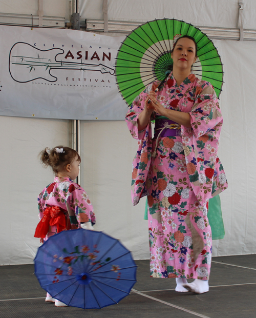 Sho-Jo-Ji Japanese Dancers at the 2025 Cleveland Asian Festival