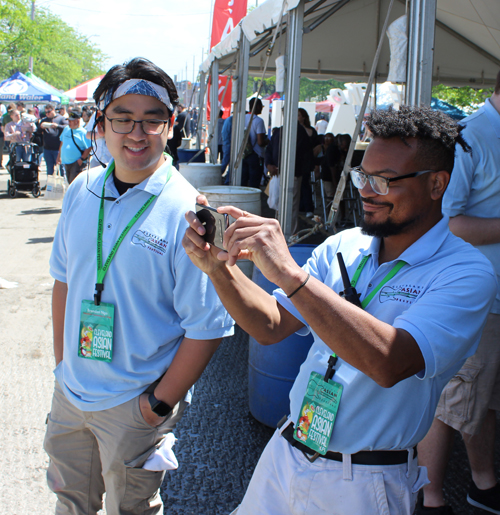 Cleveland Asian Festival volunteers
