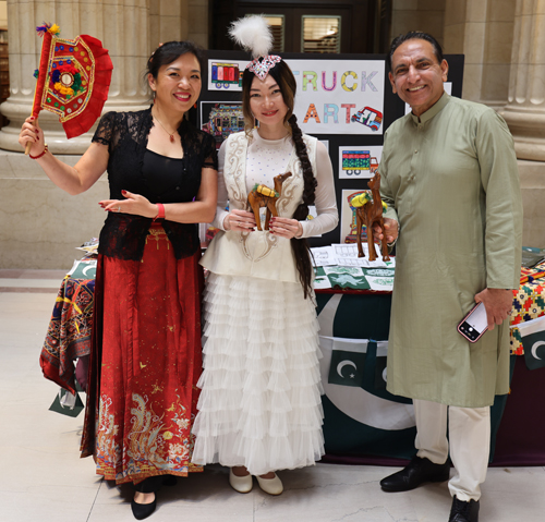 Representing China, Kazakhstan and Pakistan