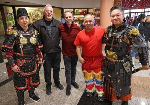 Johnny Wu, Todd Meaney, George Kwan and Wayne Wong