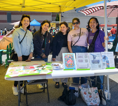 Volunteers at MidTown Cleveland's AsiaTown Children's Day