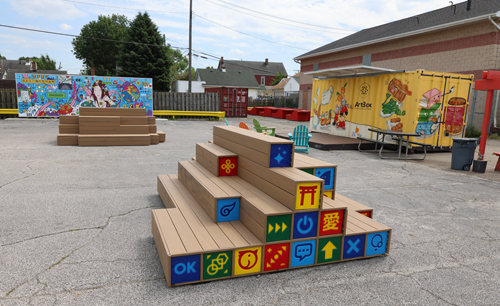 AsiaTown Pop-up Park in Cleveland