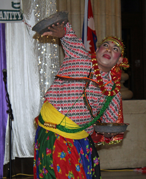 Nepalese folk dance of the Magar community called Maruni