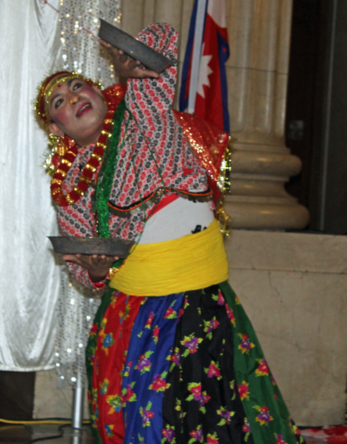 Nepalese folk dance of the Magar community called Maruni