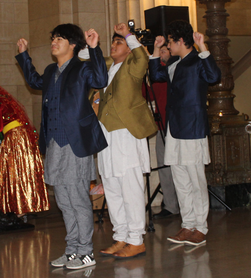 3 girls and 3 guys performed this Bhutanese Nepali Cultural Dance