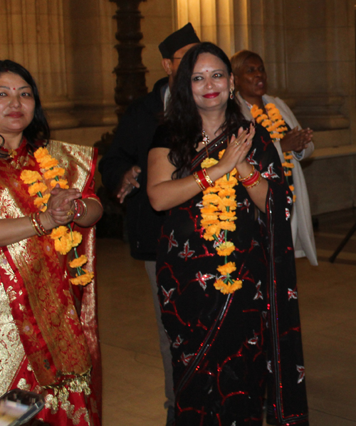 members of the audience came out and danced to this rythmic drum song