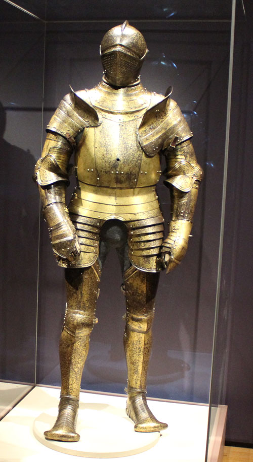 suit of armor that they say was probabaly for Henry VIII