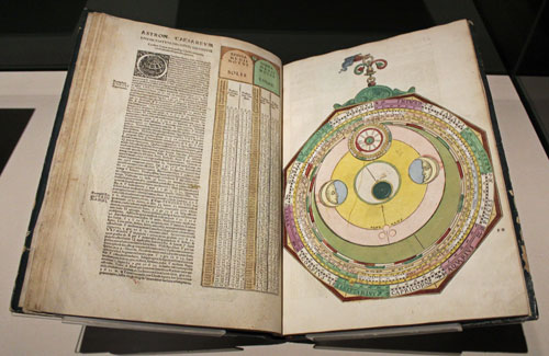 from Henry VIII’s astronomy book collection 