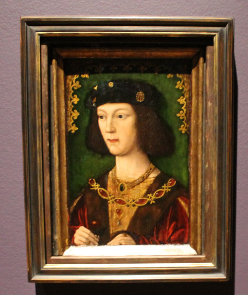 Young, skinny Henry VIII in 1509