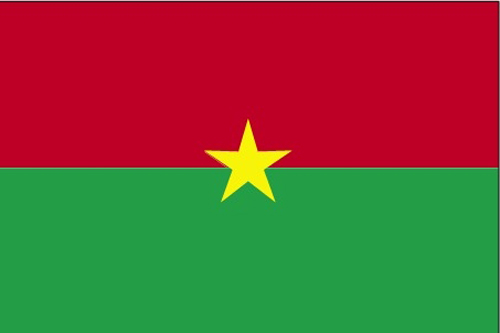 Flag of Burkina-Faso 