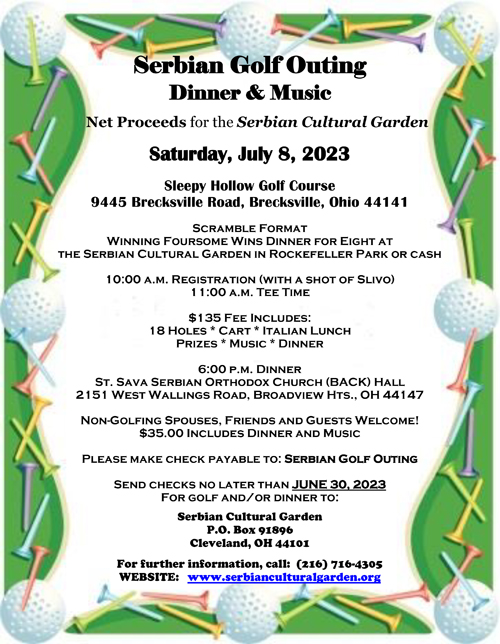 Serbian Golf Outing
