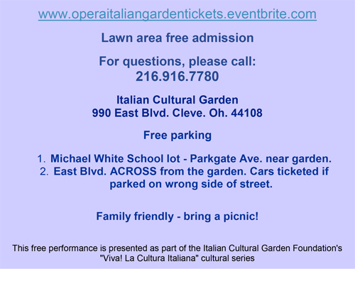 Opera in the Italian Garden