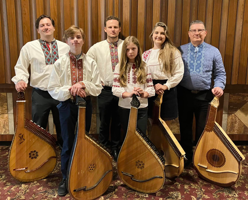 Ukrainian bandura group at Lake Erie Folk Fest this weekend