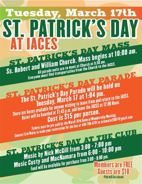 St Pat's IACES