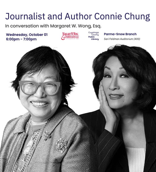 Margaret Wong and Connie Chung