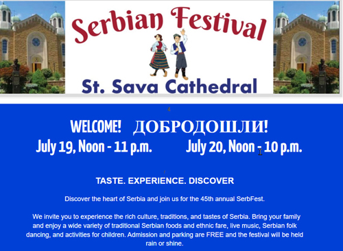 Serbian Festival