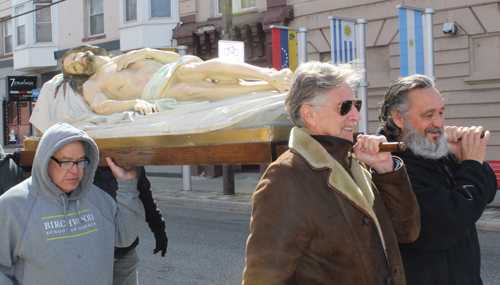 Good Friday Procession at St. Michael the Archangel Church in Cleveland