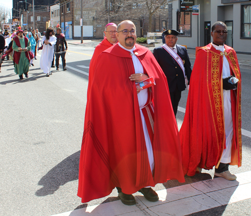 Good Friday Procession at St. Michael the Archangel Church in Cleveland