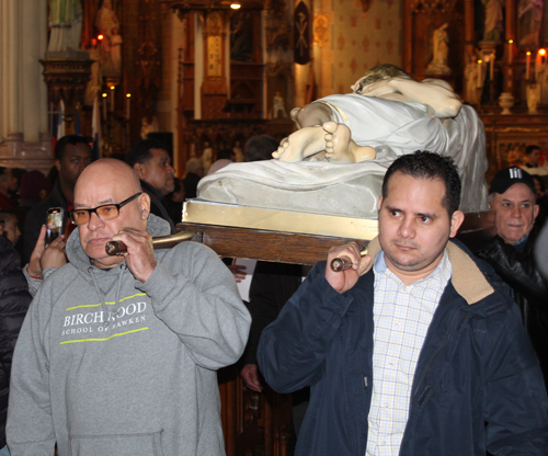 Good Friday Procession at St. Michael the Archangel Church in Cleveland