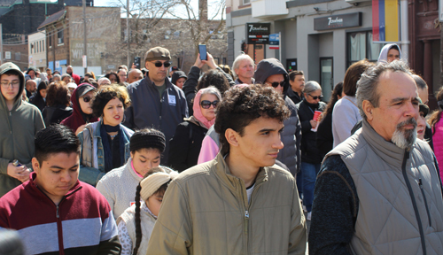 Good Friday Procession at St. Michael the Archangel Church in Cleveland