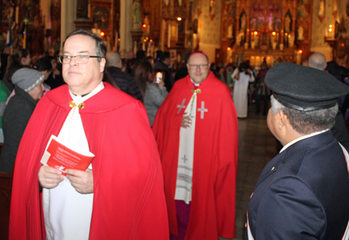 Good Friday Procession at St. Michael the Archangel Church in Cleveland