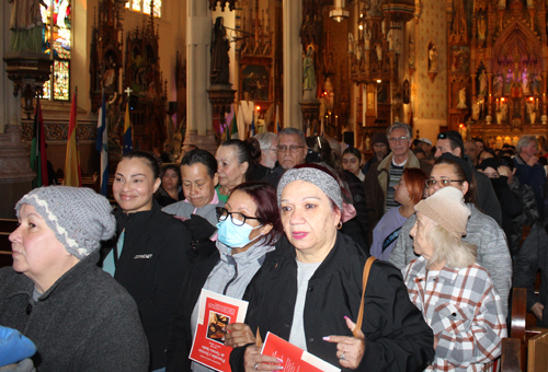 Good Friday Procession at St. Michael the Archangel Church in Cleveland