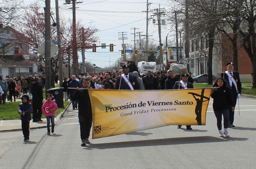 Good Friday Procession at St. Colman Church in Cleveland