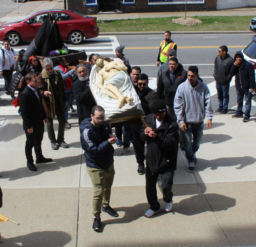 Good Friday Procession at St. Colman Church in Cleveland