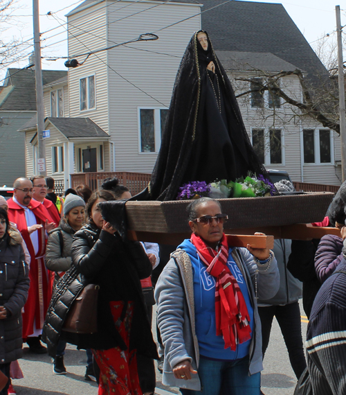 Good Friday Procession at St. Colman Church in Cleveland