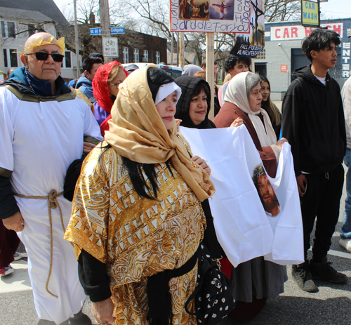 Good Friday Procession at St. Colman Church in Cleveland