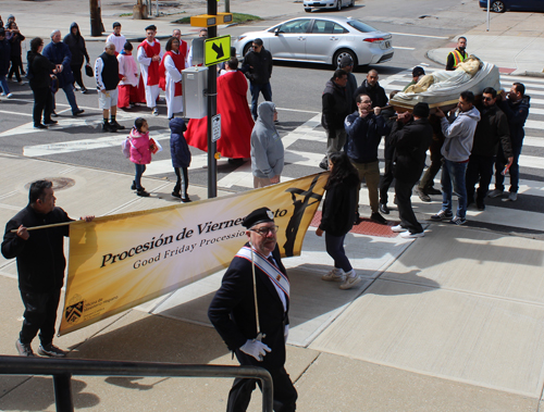Good Friday Procession at St. Colman Church in Cleveland