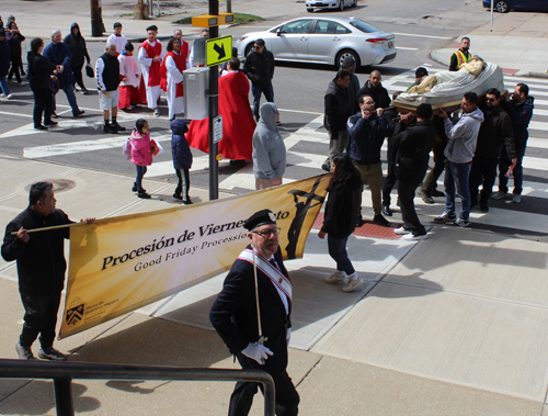 Good Friday Procession at St. Colman Church in Cleveland