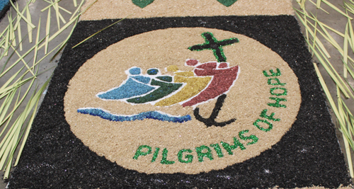 Carpets of Holy Week - Alfombras de Semana Santa in Cleveland