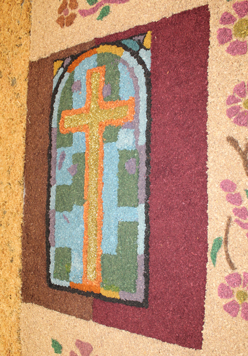 Carpets of Holy Week - Alfombras de Semana Santa in Cleveland