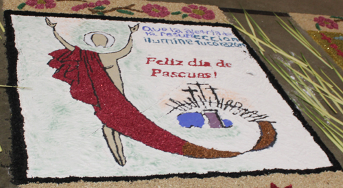 Carpets of Holy Week - Alfombras de Semana Santa in Cleveland