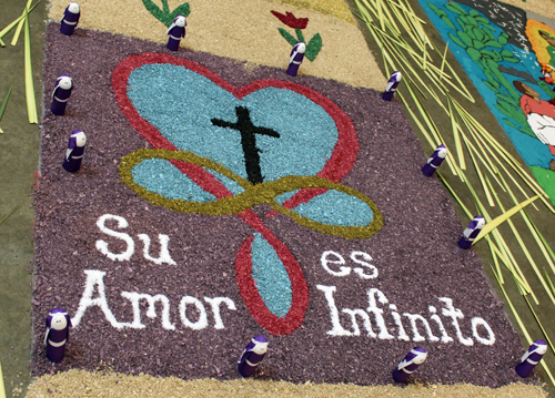 Carpets of Holy Week - Alfombras de Semana Santa in Cleveland