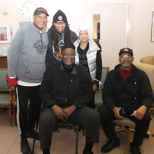 Greg Bell, Bonnie Dove, Jim Chones and Manny Leaks