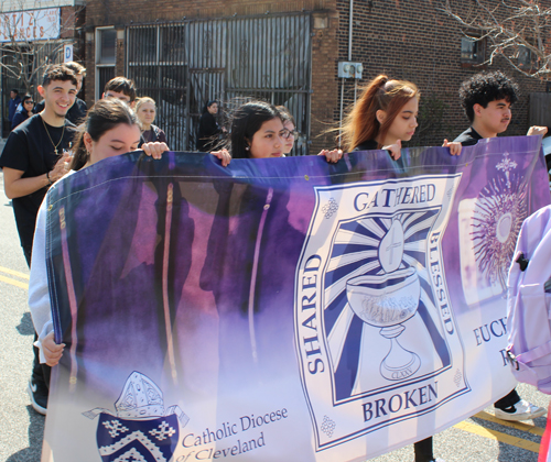 Good Friday Procession in Cleveland 2025