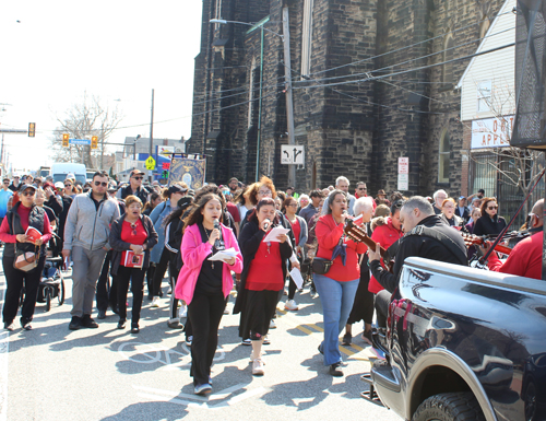 Good Friday Procession in Cleveland 2025