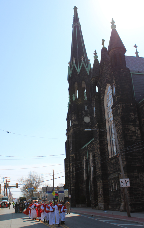 Good Friday Procession in Cleveland 2025