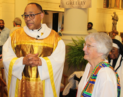 Fr. Steven Brown and Sr. Mary Jean Raymond
