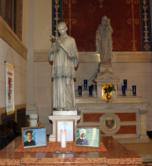 Saint Aloysius - Saint Agatha Church in Gllenville in Cleveland Ohio - inside
