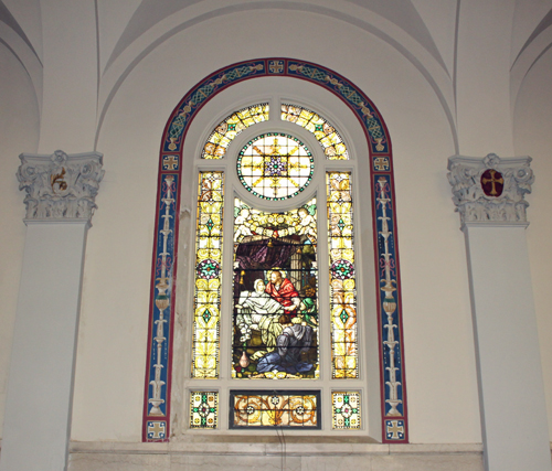 Saint Aloysius - Saint Agatha Church in Gllenville in Cleveland Ohio - inside
