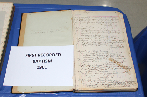 St Aloysius 125th Anniversary history displays