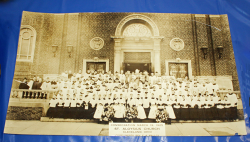 St Aloysius 125th Anniversary history displays